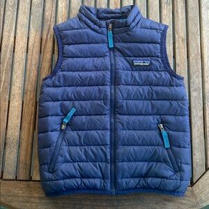 Patagonia Navy Quilted Vest